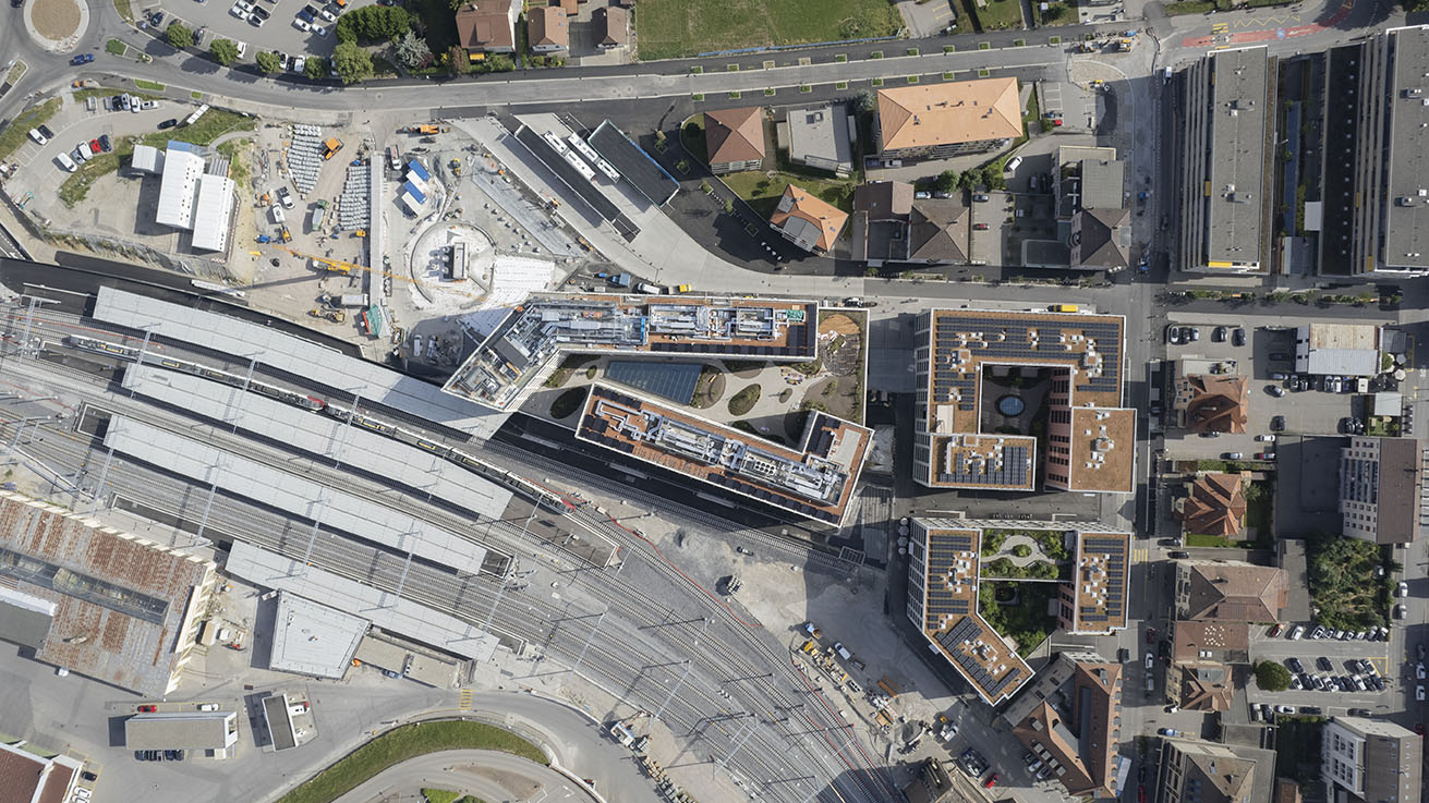 Gare de Bulle - Ilot urbain