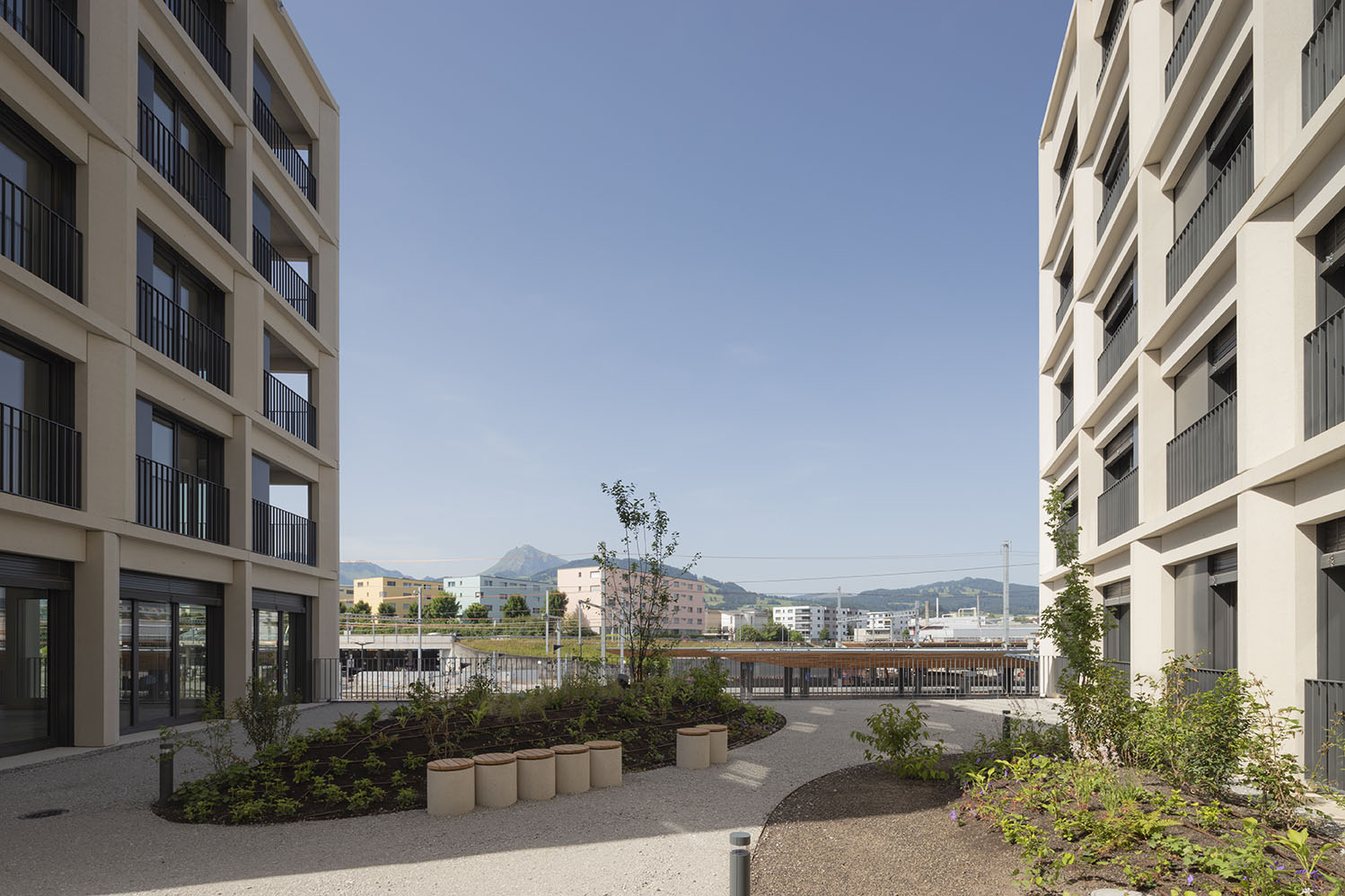 Gare de Bulle - Ilot urbain