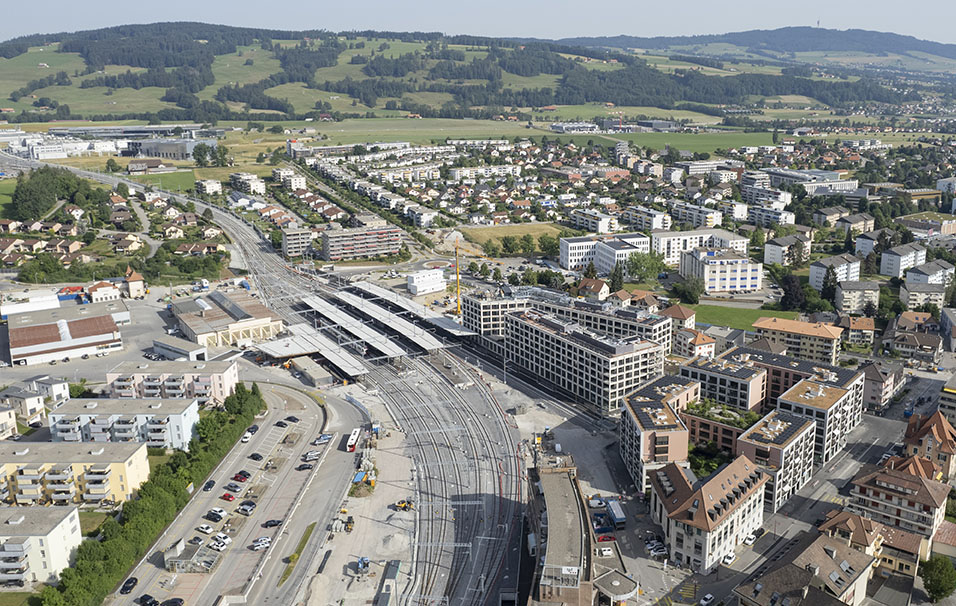 Gare de Bulle - Ilot urbain